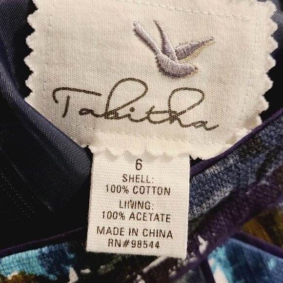 Anthropologie | Tabitha Liquid Acres Simons Pencil Skirt (Size 6) - Picture 3 of 13